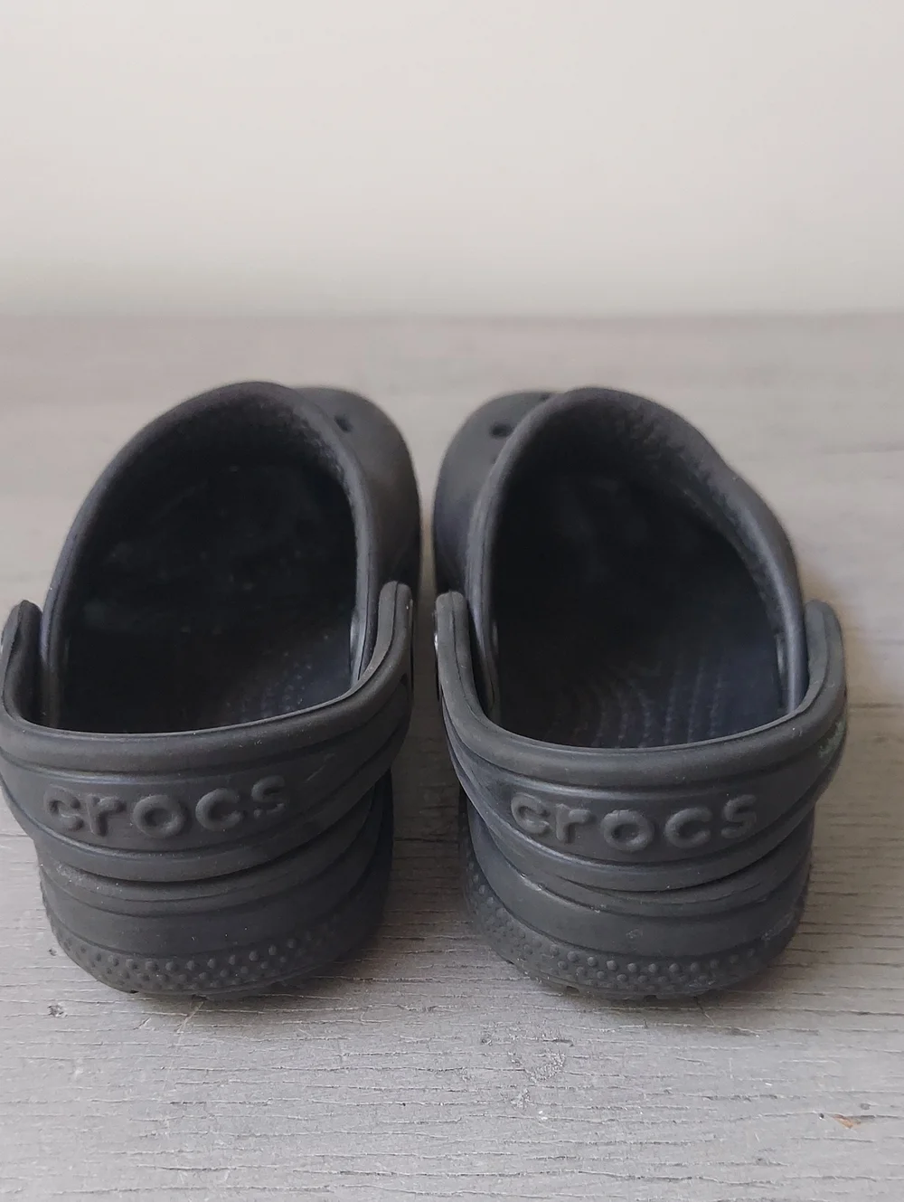 Crocs Classic Clogs Kids Size C8 Black Toddler Slip On Shoes